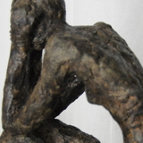 La tete dans les mains 42x22x14